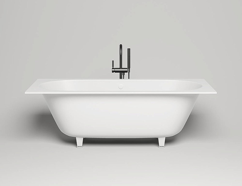 Ванна Salini ORNELLA AXIS S-Stone 180x80 103421M белая матовая купить в интернет-магазине Sanbest