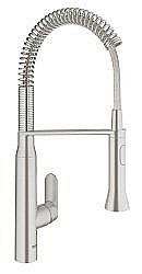 Смеситель для кухни Grohe K7 31379DC0 сталь купить в интернет-магазине сантехники Sanbest
