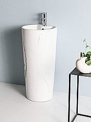 Раковина напольная Gid Autonomo 40 Nb131wgs 81115 белый мрамор купить в интернет-магазине Sanbest