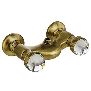 Смеситель для душа Migliore Axo Crystal ML.AXO-646F.BR бронза/swarovski купить в интернет-магазине сантехники Sanbest