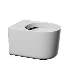 Унитаз подвесной Abber Ultra AC1302 белый, безободковый, с крышкой микролифт купить в интернет-магазине Sanbest