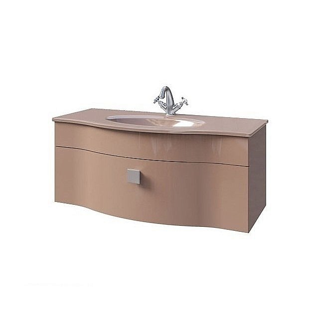 Тумба с раковиной Caprigo Nokturn 100 капучино для ванной в интернет-магазине Sanbest