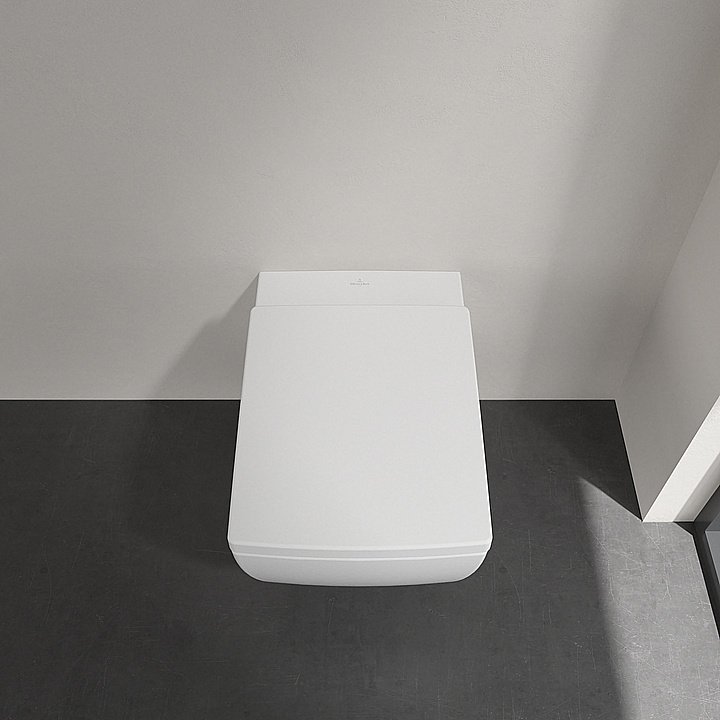 Унитаз подвесной Villeroy&Boch Memento 2.0 4633R0R1 альпийский белый, безободковый купить в интернет-магазине Sanbest