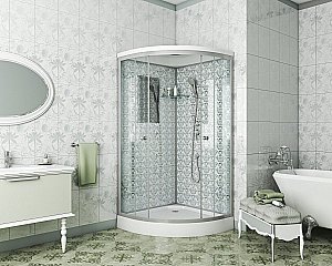 Душевая кабина Niagara Luxe NG-7702W 100x100 купить в интернет-магазине Sanbest