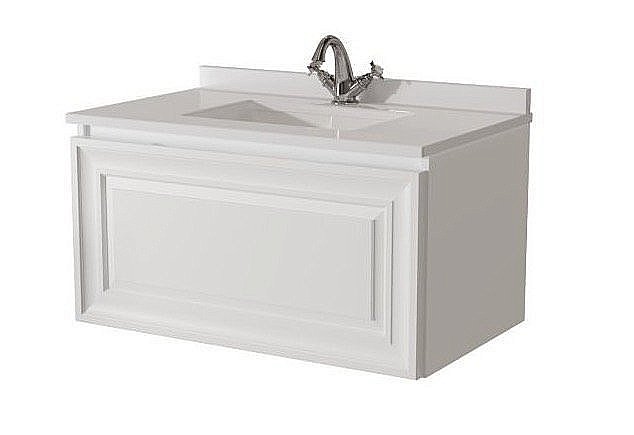 Тумба с врезной раковиной Caprigo Ponza 71-80 для ванной в интернет-магазине Sanbest
