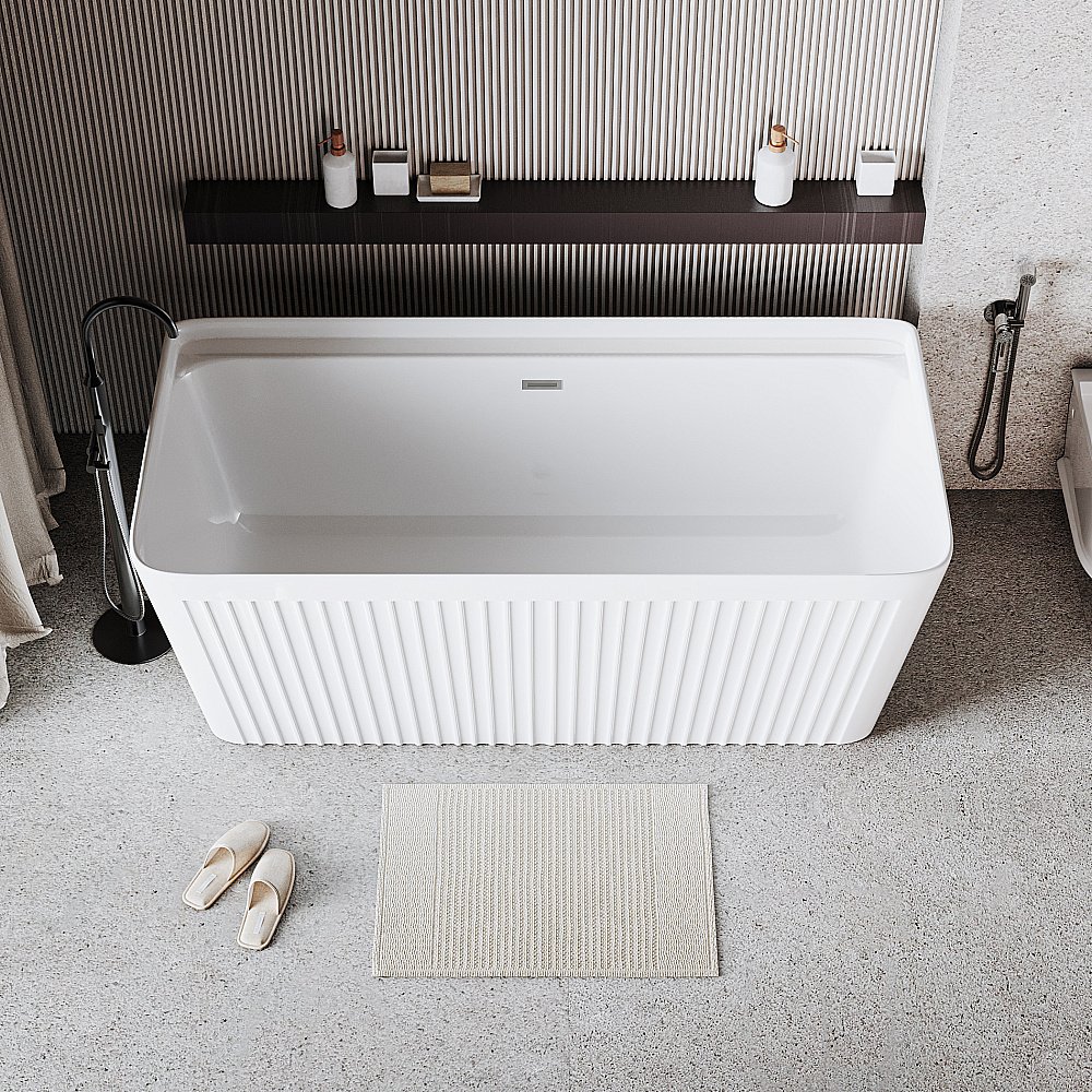 Ванна акриловая Grossman Cristal GR-28041 160x75 белая купить в интернет-магазине Sanbest