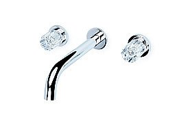 Смеситель для раковины Boheme ELEGANTE 152-2-CR-EL хром купить в интернет-магазине сантехники Sanbest