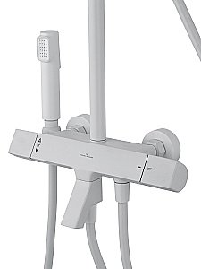 Душевая система с термостатом WONZON & WOGHAND The ONE WW-B3094-MW белый матовый купить в интернет-магазине сантехники Sanbest