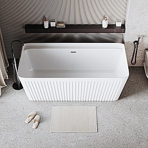 Ванна акриловая Grossman Cristal GR-28041 160x75 белая купить в интернет-магазине Sanbest