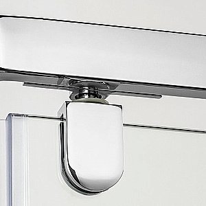 Душевой уголок NEW TRENDY NEW KOMFORT K-0434 80x80 стекло прозрачное/профиль хром купить в интернет-магазине Sanbest