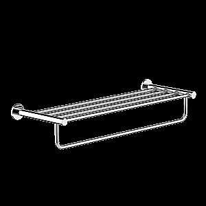 Полка для полотенец Sancos Base SC9028CH хром купить в интернет-магазине сантехники Sanbest