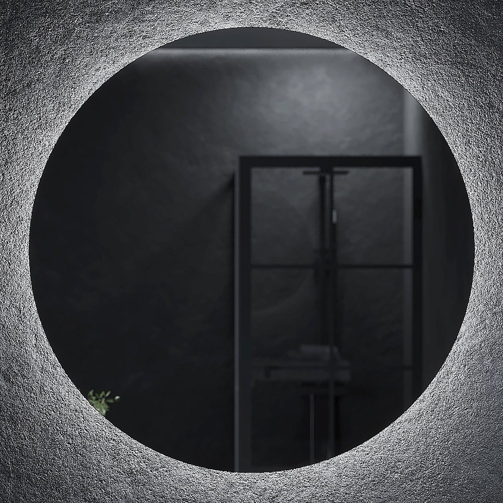 Зеркало с LED-подсветкой Sancos SFERA SF1000 D100 в ванную от интернет-магазине сантехники Sanbest