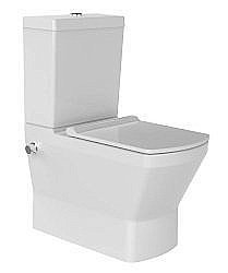 Унитаз напольный Bien Neptun NPKD06301VE0W5SZ0 белый, с крышкой микролифт, с бачком купить в интернет-магазине Sanbest