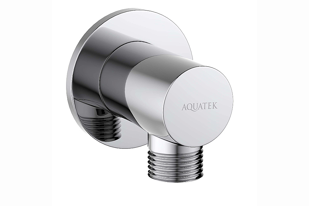 Подключение для шланга Aquatek AQ2456CR хром купить в интернет-магазине сантехники Sanbest