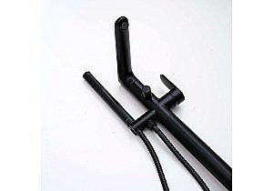 Cмеситель для ванны Aquatek Ника AQ1845MB черный матовый купить в интернет-магазине сантехники Sanbest