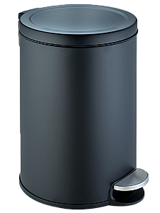 Ведро для мусора WeltWasser Lora 10000013406 черное матовое купить в интернет-магазине сантехники Sanbest