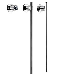 Полотенцесушитель электрический встраиваемый WONZON & WOGHAND DORTMUND, Хром (WW-A362-CR) купить в интернет-магазине сантехники Sanbest