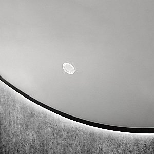 Зеркало Art&Max TORINO AM-Tor-600-1000-DS-Nero в ванную от интернет-магазине сантехники Sanbest