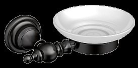 Мыльница CeramaLux Elegance 95804 черная матовая купить в интернет-магазине сантехники Sanbest