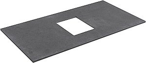 Столешница Allen Brau Priority 80 1.31010.GR-S графит структура для ванной в интернет-магазине сантехники Sanbest