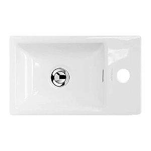 Раковина Sanita luxe Fest 40 FST40SLWB01 белая купить в интернет-магазине Sanbest