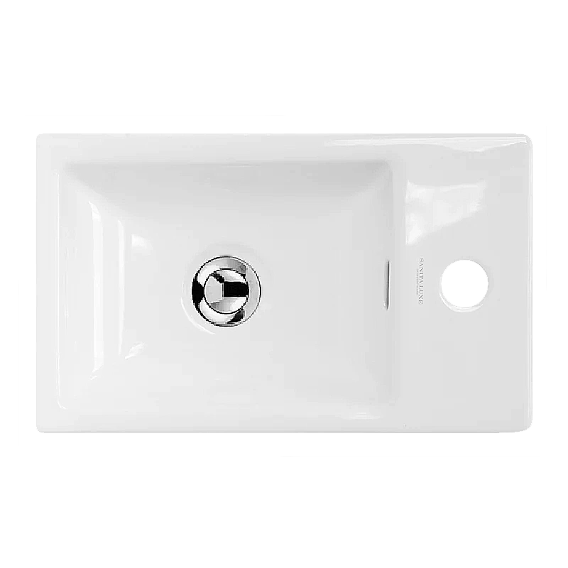 Раковина Sanita luxe Fest 40 FST40SLWB01 белая купить в интернет-магазине Sanbest