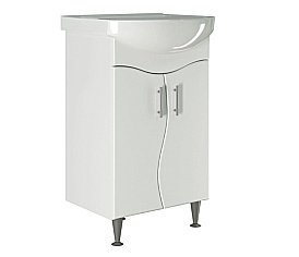 Тумба под раковину MIXLINE АНГАРА 528385 52 белая купить в интернет-магазине сантехники Sanbest