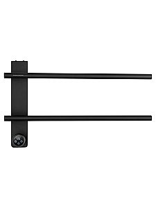 Полотенцесушитель электрический WONZON & WOGHAND NÜRNBERG, Черный матовый (WW-AL342-MB) купить в интернет-магазине сантехники Sanbest