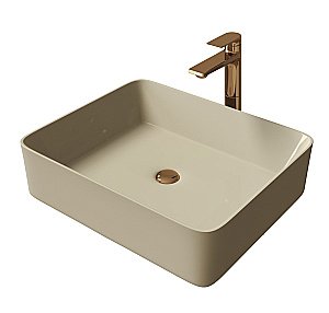 Раковина Grossman Color GR-3016BEM бежевый матовый купить в интернет-магазине Sanbest