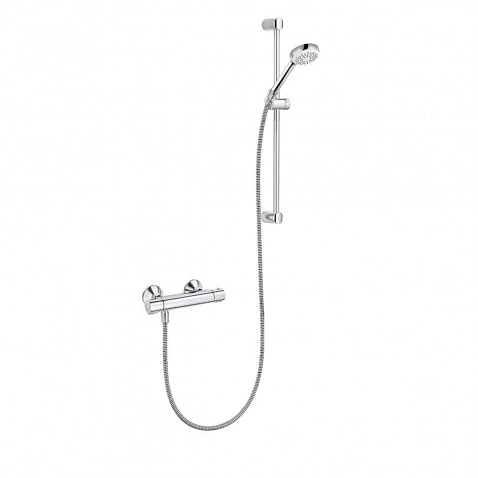 Душевой гарнитур Kludi Logo 6857505-00 хром купить в интернет-магазине сантехники Sanbest