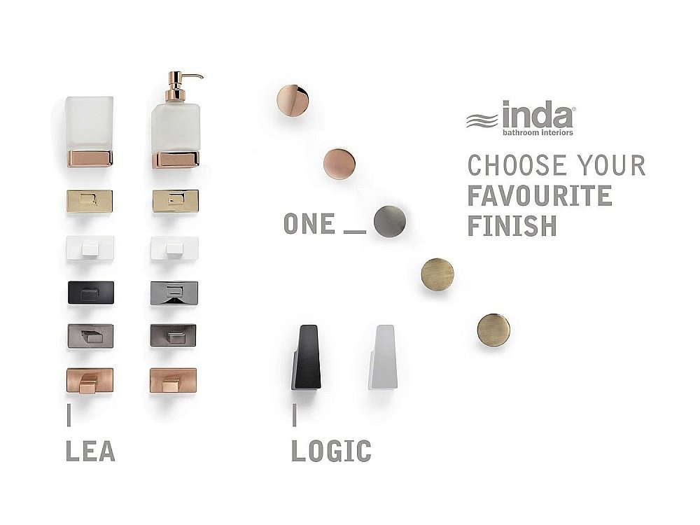 Стакан Inda Lea A1810ZNE21 черный матовый купить в интернет-магазине сантехники Sanbest