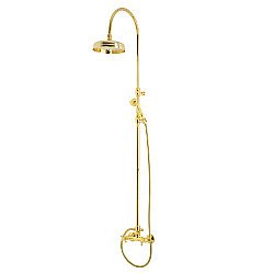 Душевая система Migliore Lady 31847 золото купить в интернет-магазине сантехники Sanbest