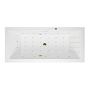 Ванна акриловая Excellent Heaven Slim NANO WAEX.HEV18S.NANO.GL 180х80 белая с гидромассажем купить в интернет-магазине Sanbest