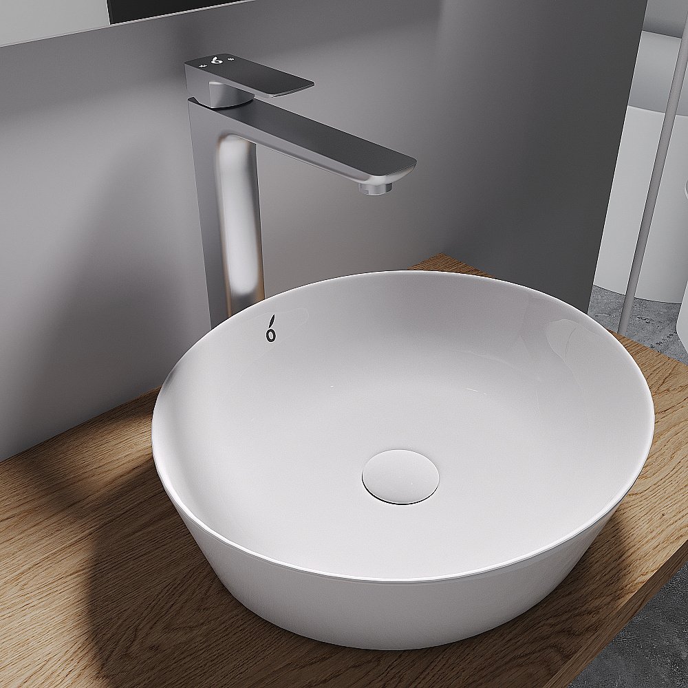 Смеситель для раковины Oliveeka D OL-239003-CR хром купить в интернет-магазине сантехники Sanbest