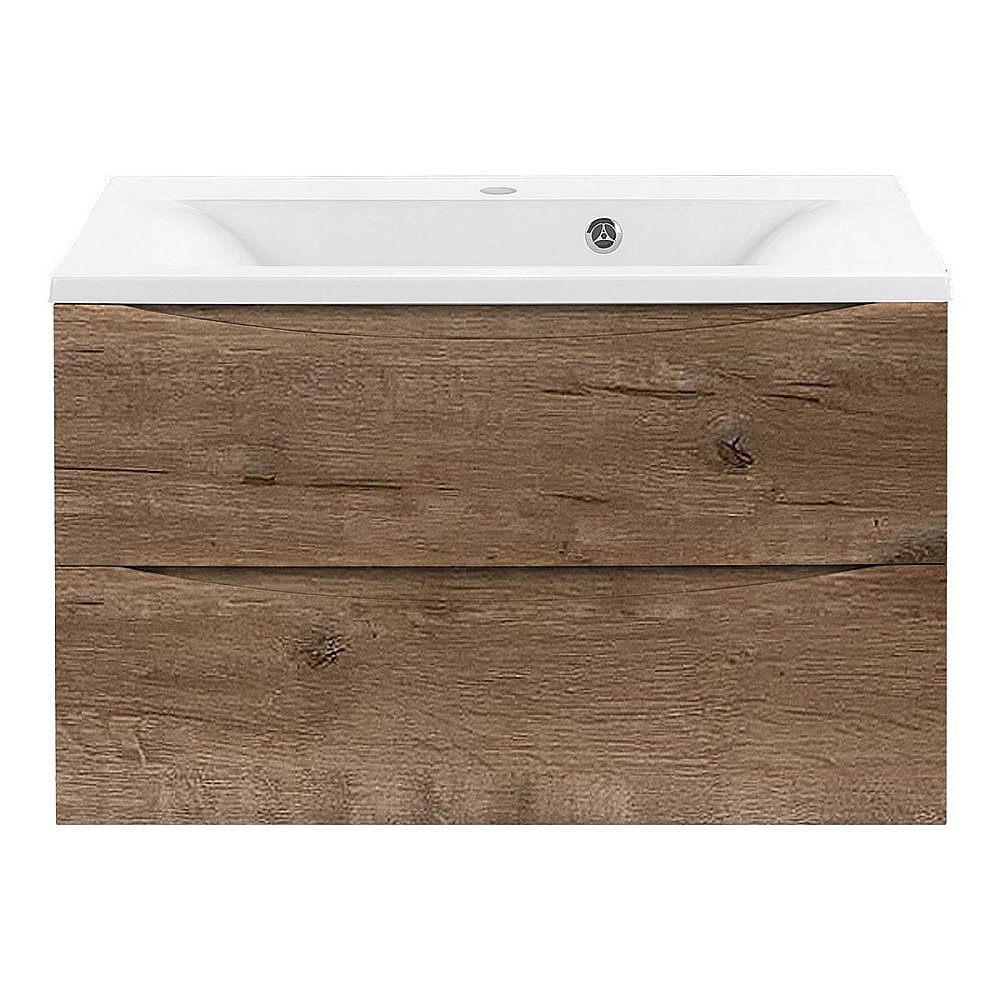 Тумба с раковиной Vincea Mia 800 V.Oak для ванной в интернет-магазине Sanbest