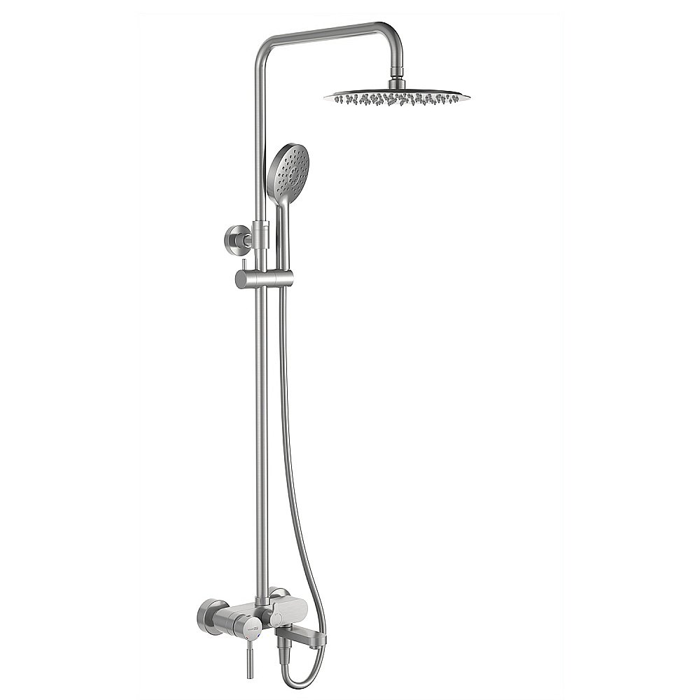 Душевая система WasserKRAFT Wern 4200 A14201 никель купить в интернет-магазине сантехники Sanbest