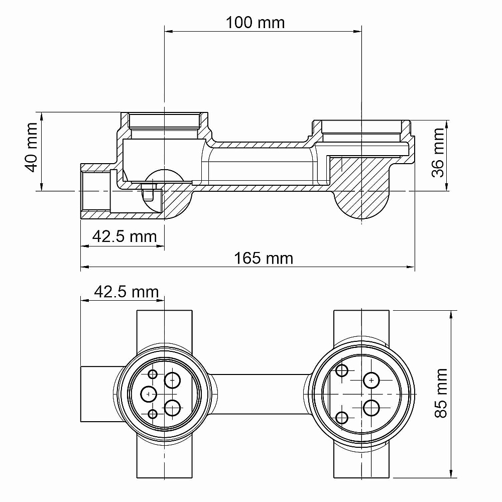 Душевая система WasserKraft Abens 2000 SET4585 черная купить в интернет-магазине сантехники Sanbest