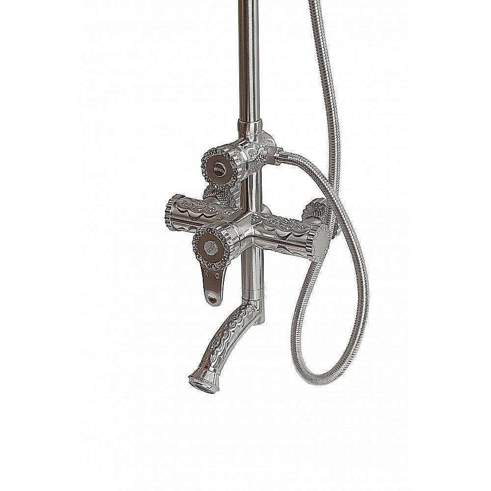 Душевая система Milacio Villena MC.103.SL серебро купить в интернет-магазине сантехники Sanbest