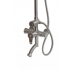 Душевая система Milacio Villena MC.103.SL серебро купить в интернет-магазине сантехники Sanbest