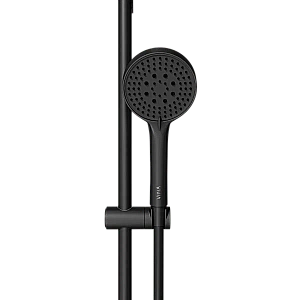 Душевой гарнитур VitrA Base Round A4590836EXP матовый черный купить в интернет-магазине сантехники Sanbest