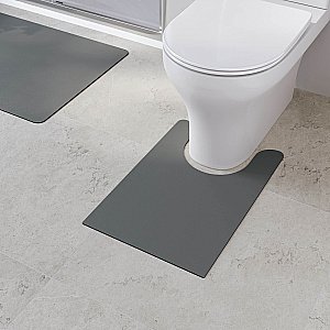 Коврик для ванной комнаты RGW BM-011 90х60 6241011-106 темно-серый купить в интернет-магазине сантехники Sanbest