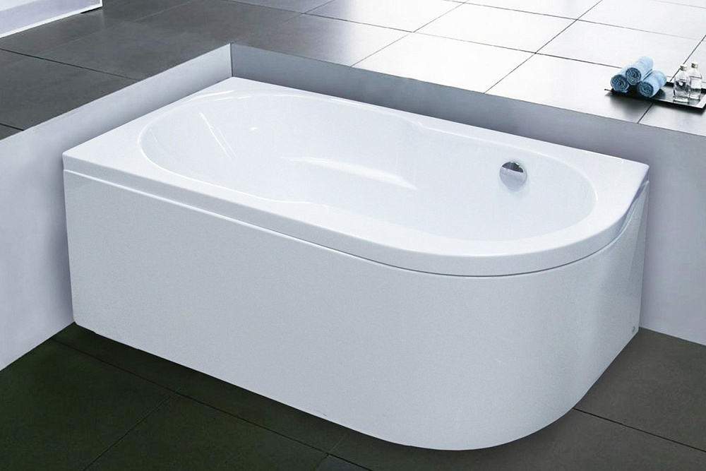 Акриловая ванна Royalbath AZUR 140 купить в интернет-магазине Sanbest