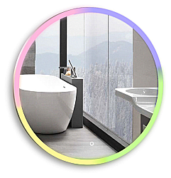 Зеркало Azario Perla 77 LED-00002610 в ванную от интернет-магазине сантехники Sanbest