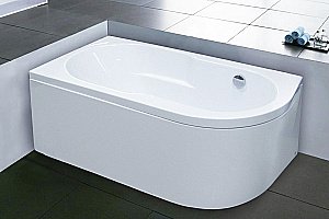 Акриловая ванна Royal Bath AZUR RB614200 140х80 белая купить в интернет-магазине Sanbest
