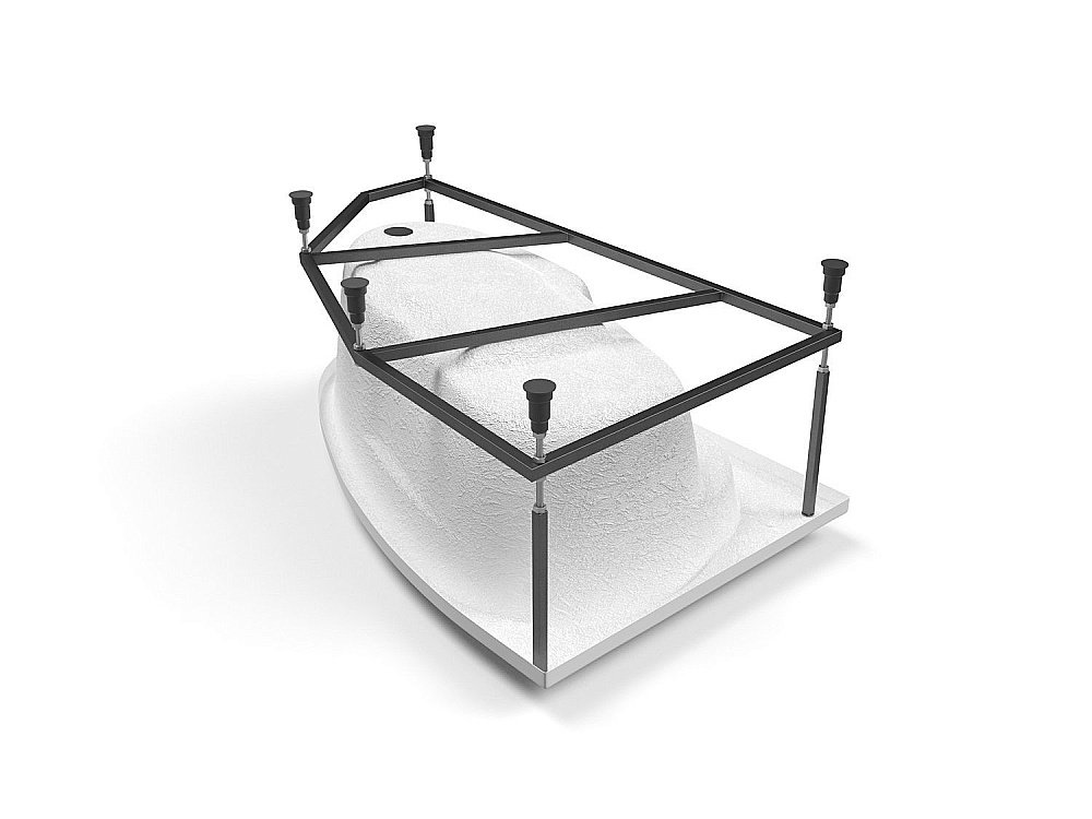 Ванна акриловая Cersanit JOANNA 63336 150x95 купить в интернет-магазине Sanbest