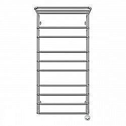 Полотенцесушитель электрический Terminus Арктур П10 500x1031 с полкой правый купить в интернет-магазине сантехники Sanbest