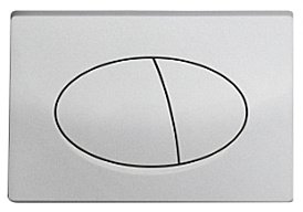 Кнопка для инсталляции CeramaLux NC-011 серебро купить в интернет-магазине сантехники Sanbest