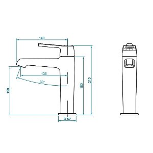 Душевая система RGW Shower Panels SP-6143-01 50140801-01 хром купить в интернет-магазине сантехники Sanbest
