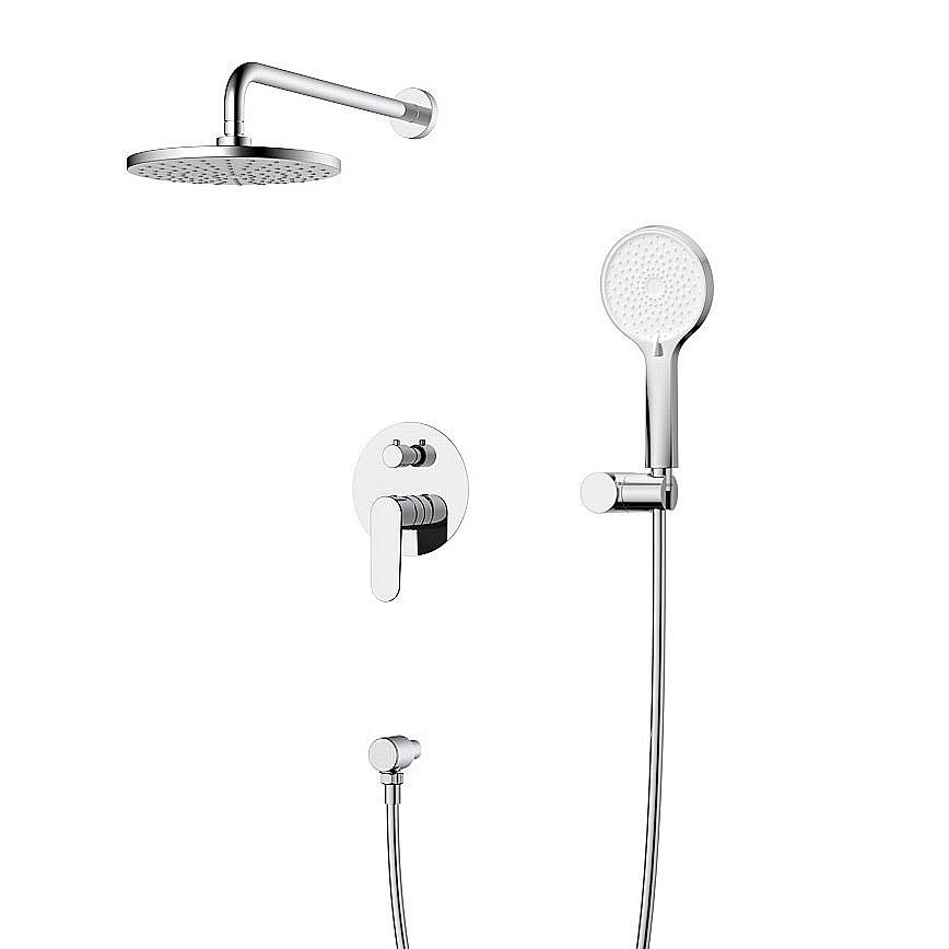 Душевая система Cezares STYLUS-DSET-01 хром купить в интернет-магазине сантехники Sanbest