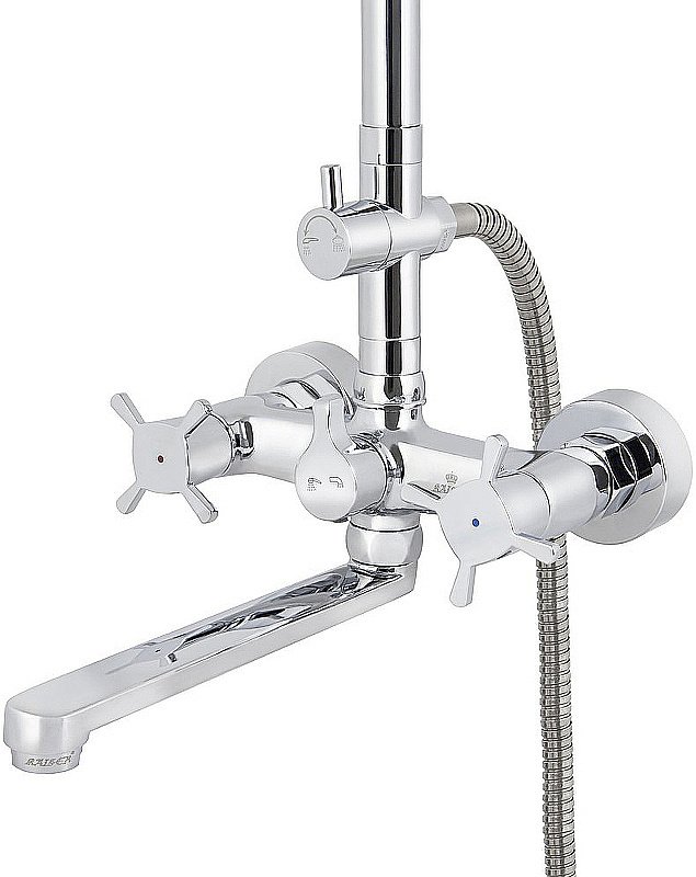 Душевая система Kaiser Cuatro 58182 хром купить в интернет-магазине сантехники Sanbest